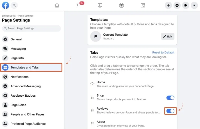 Activating Facebook Page Reviews is the act of enabling the feature that allows customers and visitors to the Facebook Business Page to submit reviews and share feedback about the company's products or services.