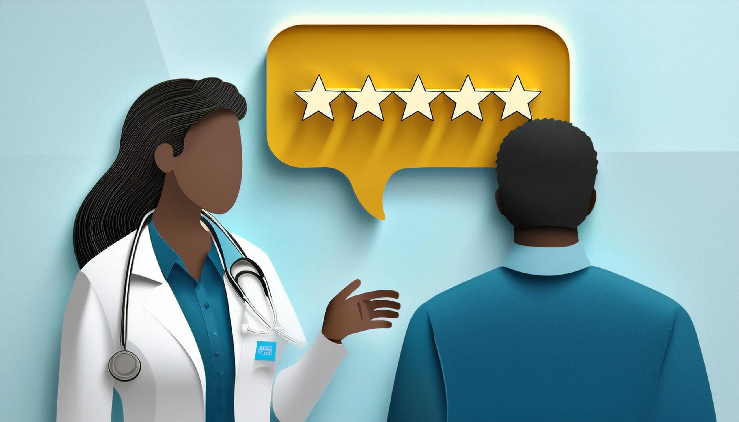 Just as a medical practice relies on 5-star reviews to boost their reputation, patients rely on prompt responses to their reviews