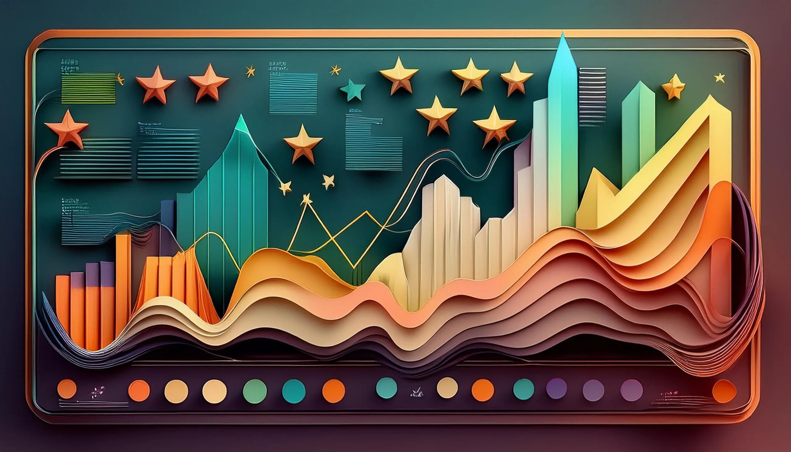 Visual example of the positive impact of customer reviews on online reputation