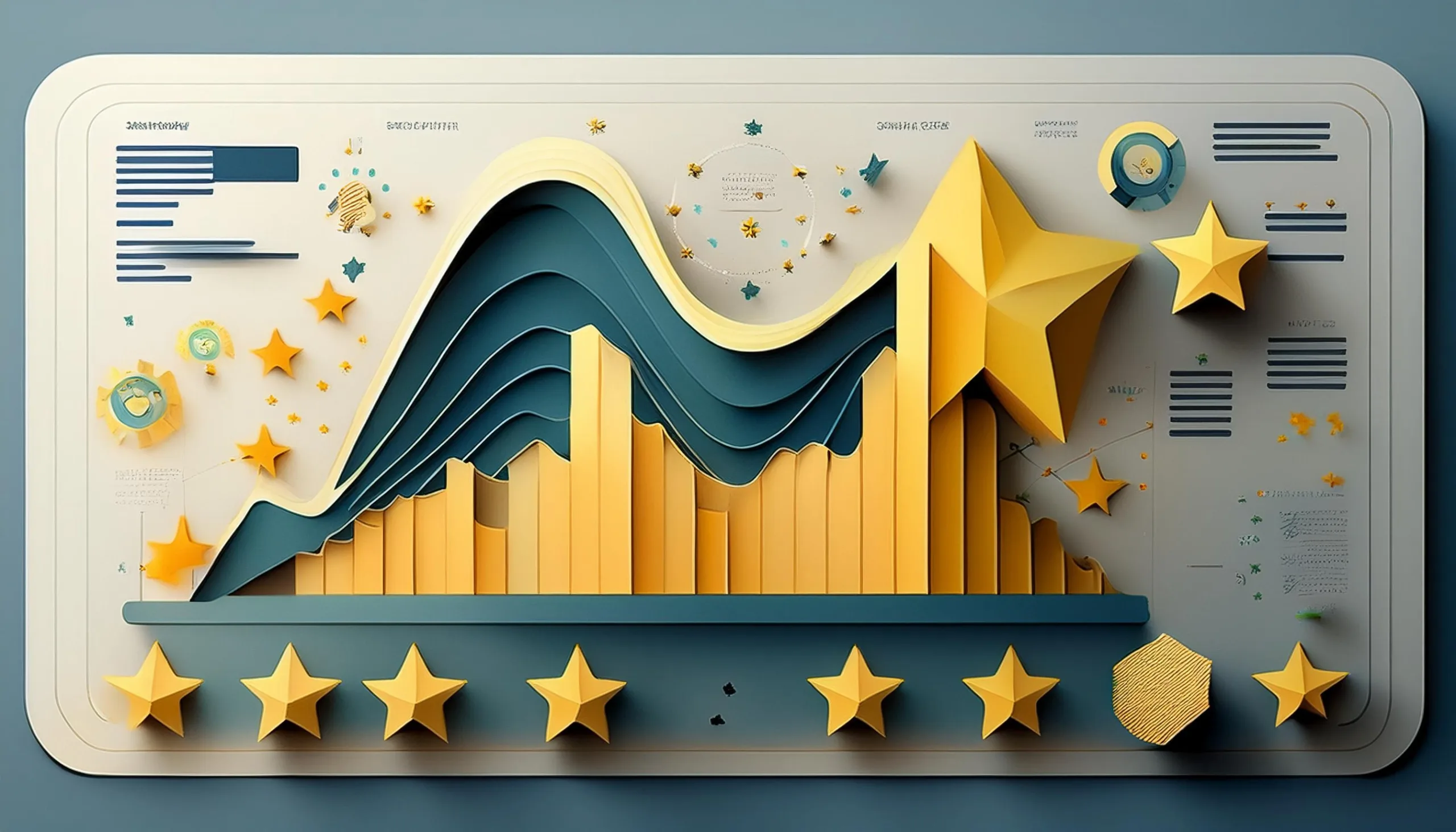 Diagram showing tools for online reputation Management such as software that incorporates Net Promoter Score in customer satisfaction surveys for measuring brand reputation.